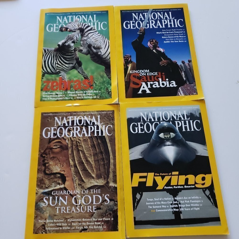 2003 National Geographic Sept/Oct/Nov/Dec